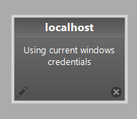 Edit/Delete connection profile dialog